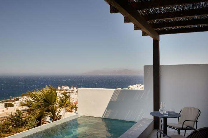 Anandes Hotel (Adults Only) Mykonos Town Rum bild